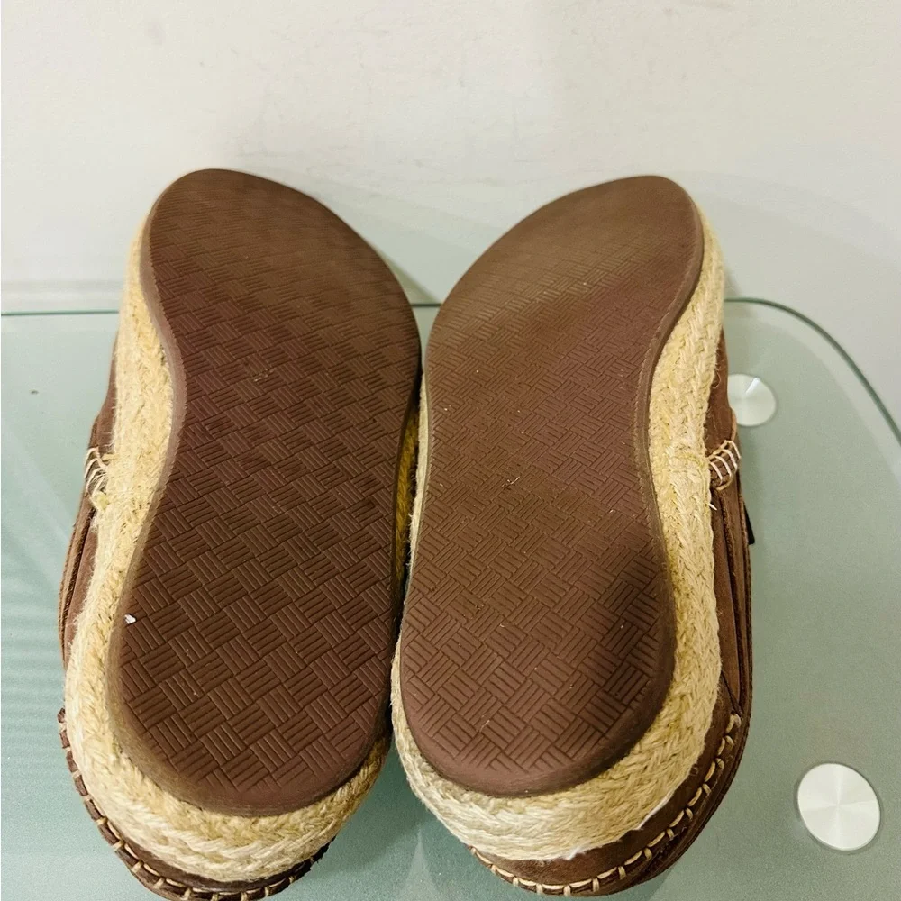 Cole Haan Slip On Loafers Shoes‎ Brown Leather Men’s Size 8,5 M